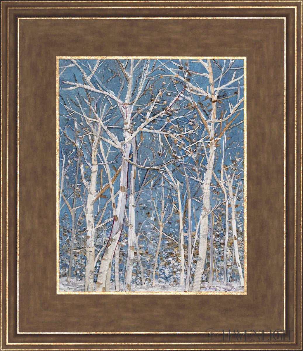 Woodland Open Edition Print / 8 X 10 Gold 12 3/4 14 Art