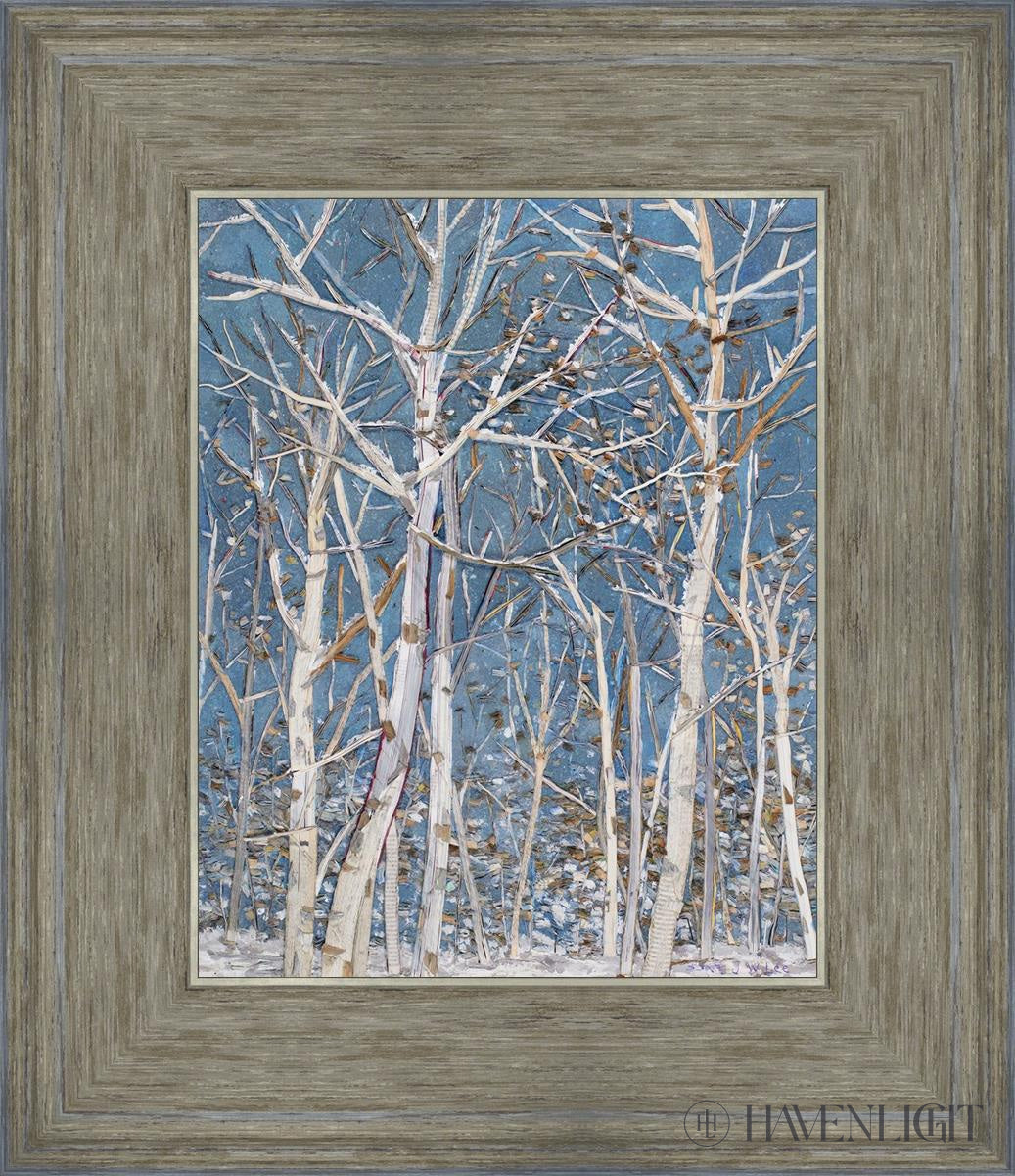 Woodland Open Edition Print / 8 X 10 Gray 12 3/4 14 Art