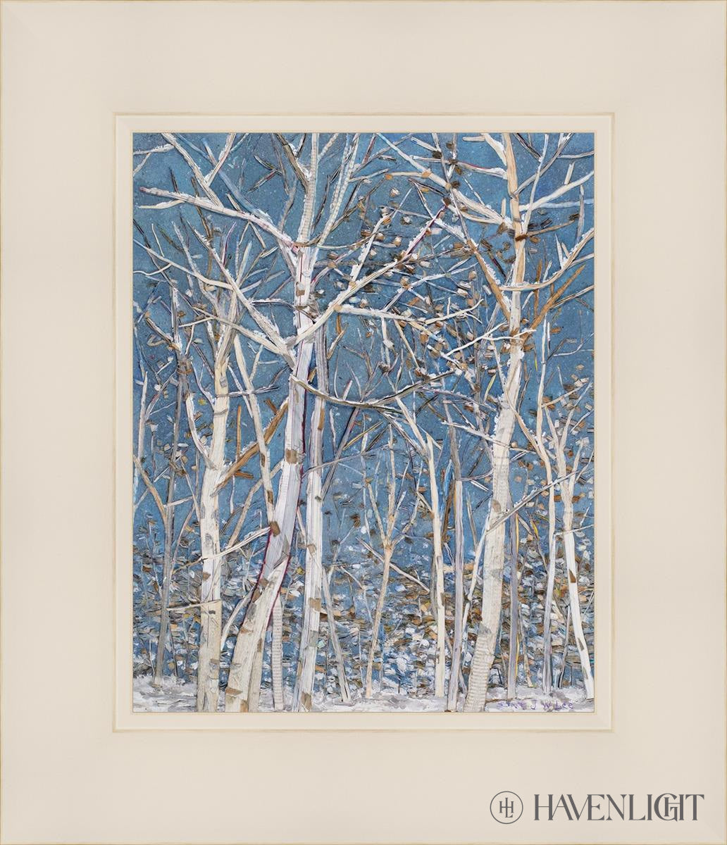 Woodland Open Edition Print / 8 X 10 White 12 1/4 14 Art