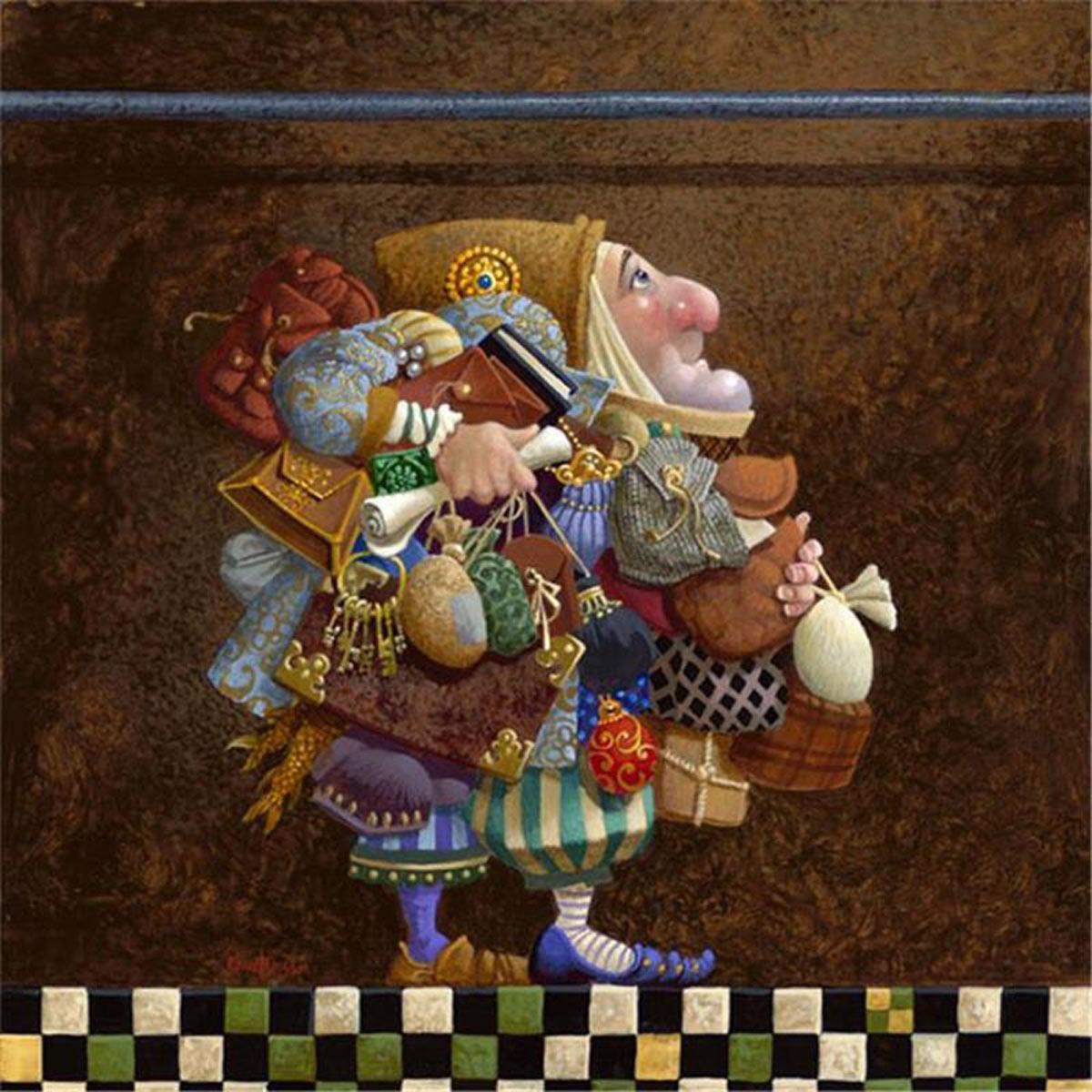 Hold To The Rod, The Iron Rod by James Christensen –