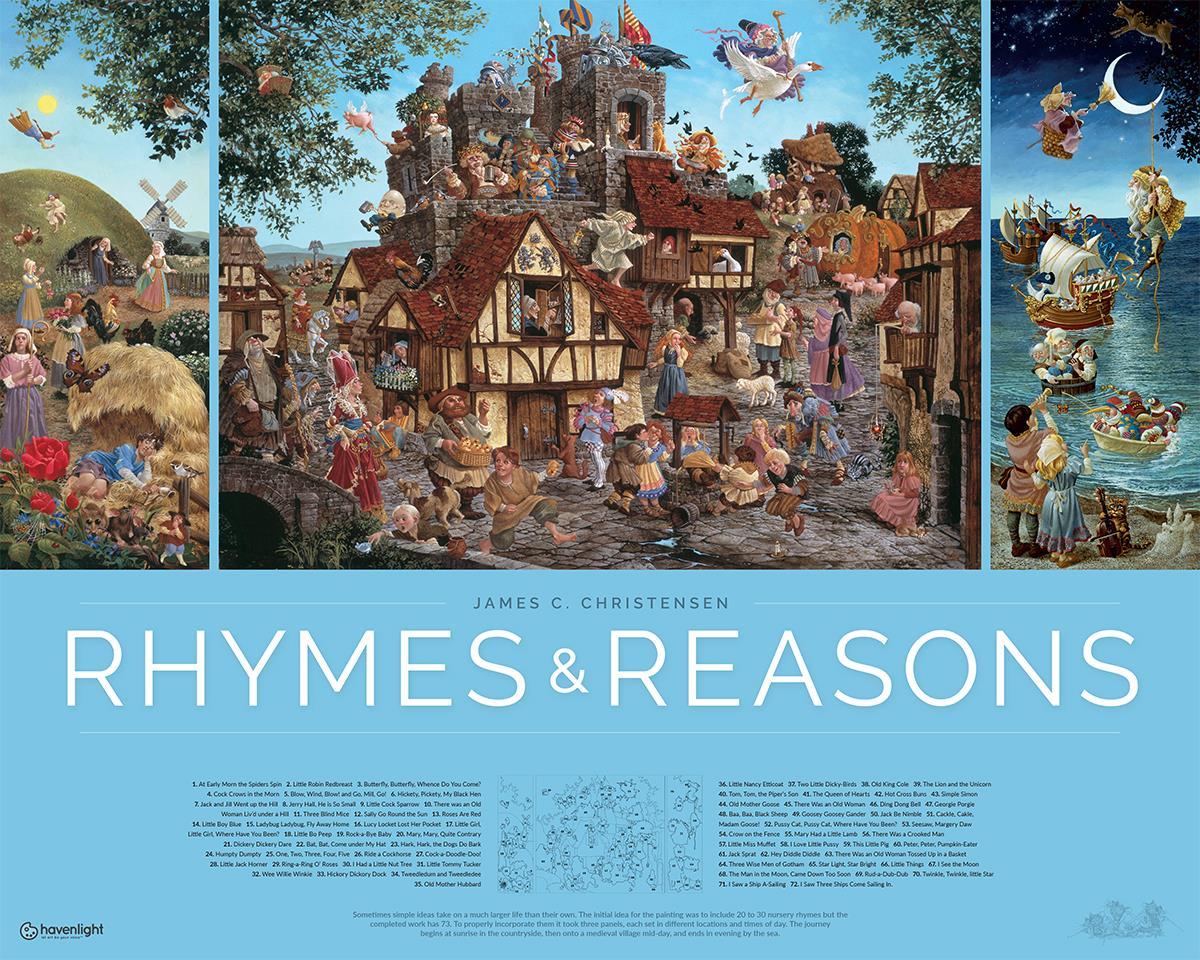 Rhymes and Reasons 30 w x 24 h poster