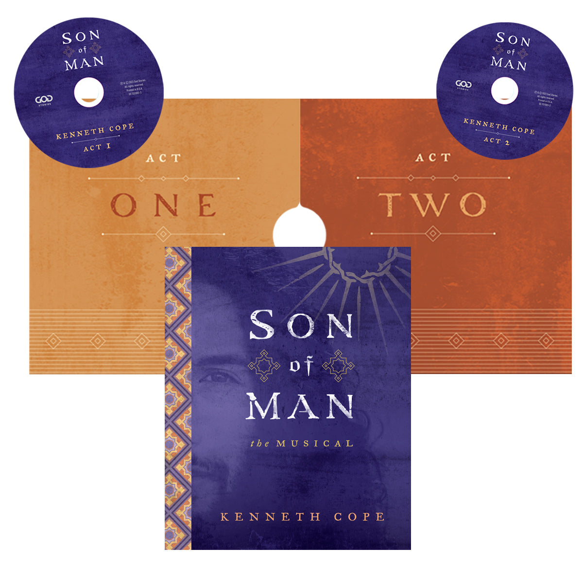 Son of Man The Musical Book, Audio Download and CDs