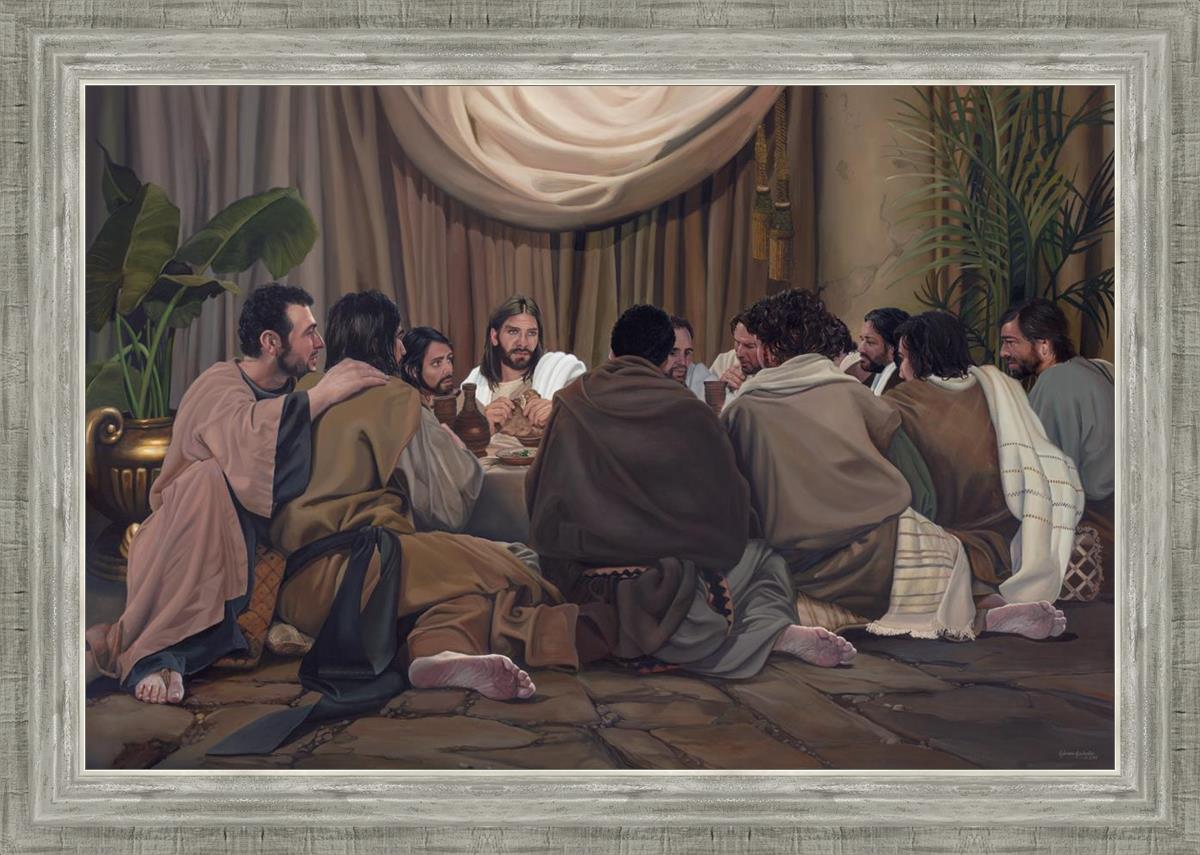 the last supper by liz lemon swindle jesus christ and the twelbe