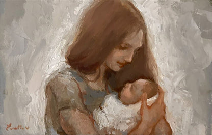 Abide in My Love Original Artwork