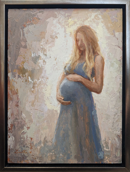 Expecting Mother Original Artwork