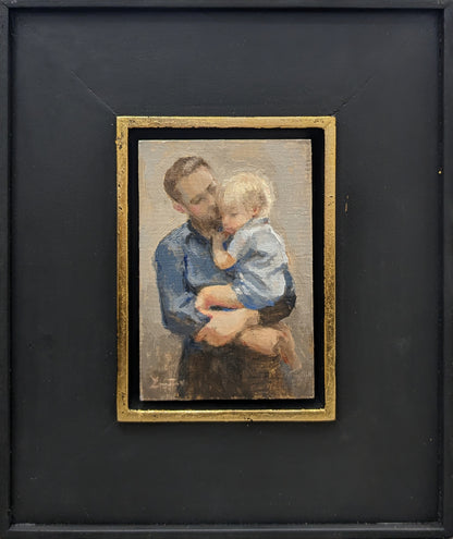 Father and Son Original Artwork