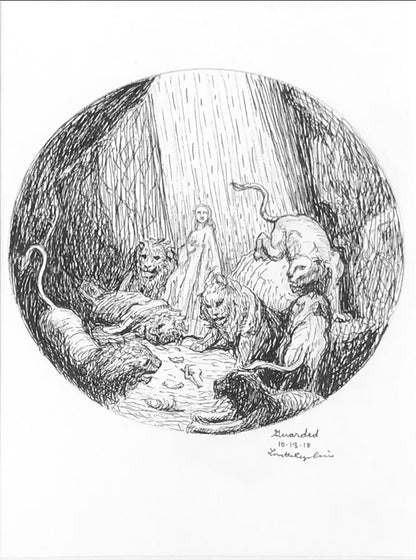 Guarded Original Artwork