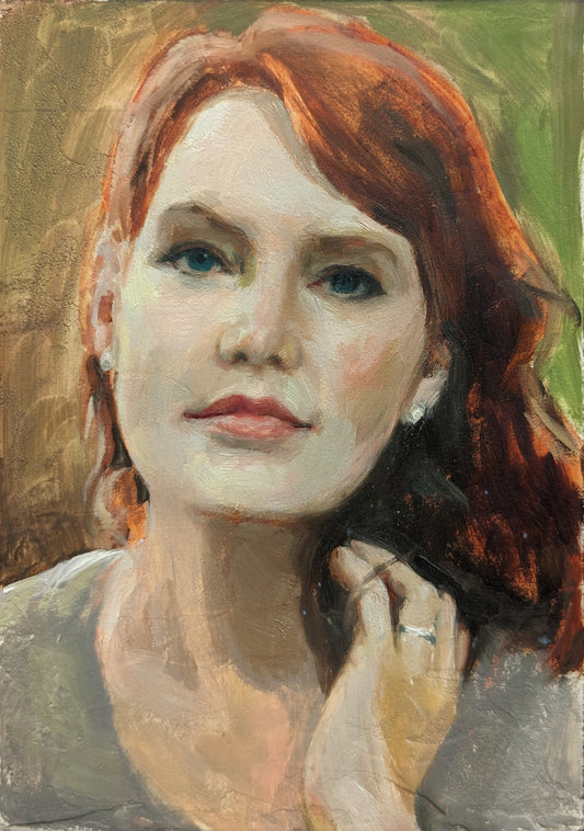 Searching, Pondering Original Artwork