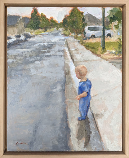 The Wet Road Has Potential Original Artwork