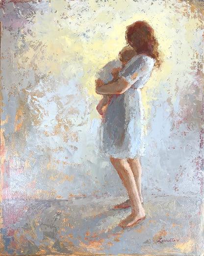 We Gather Sunshine Original Artwork