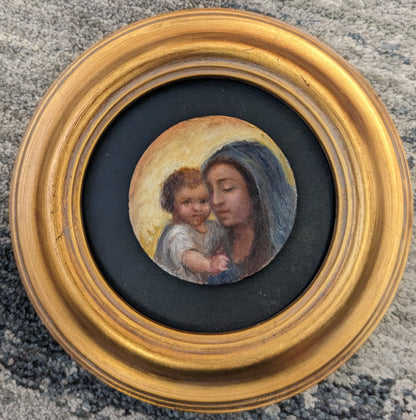 Blessed by Baby Jesus Original Artwork