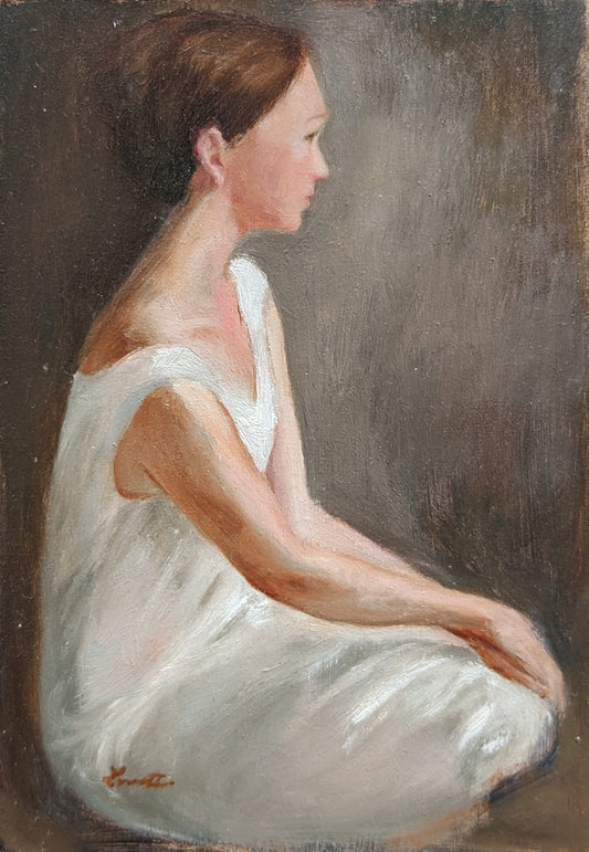 Patiently Waiting Original Artwork