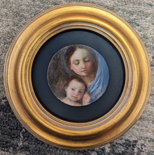 Madonna and Son Original Artwork