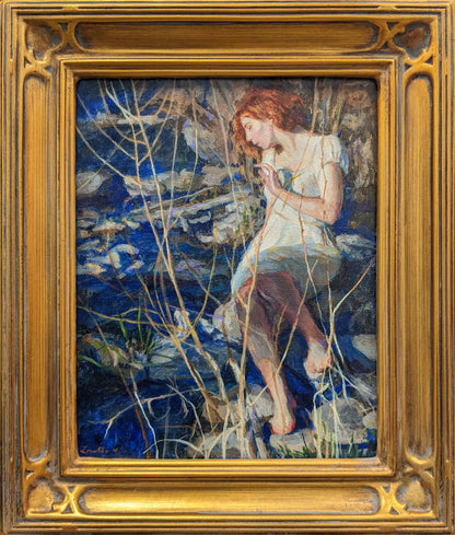 Discovering Signs of Spring Original Artwork