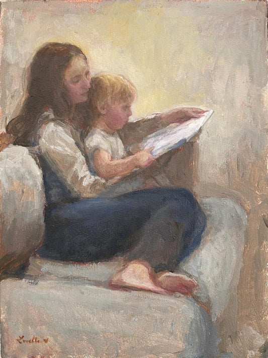 Read to Me Original Artwork