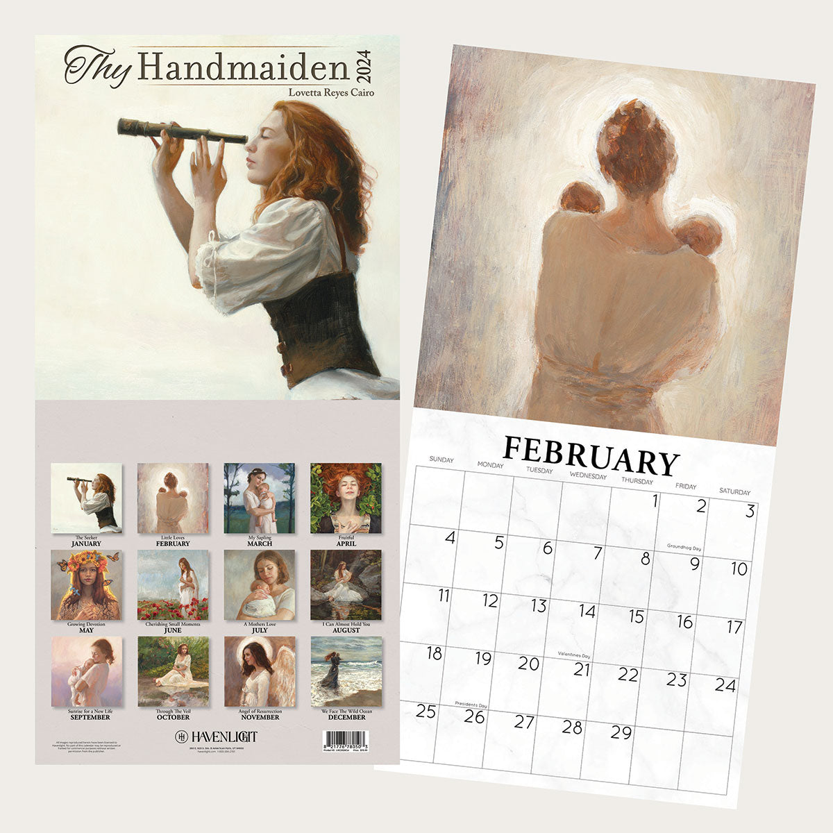 2024 Thy Handmaiden Lovetta Reyes Cairo Calendar