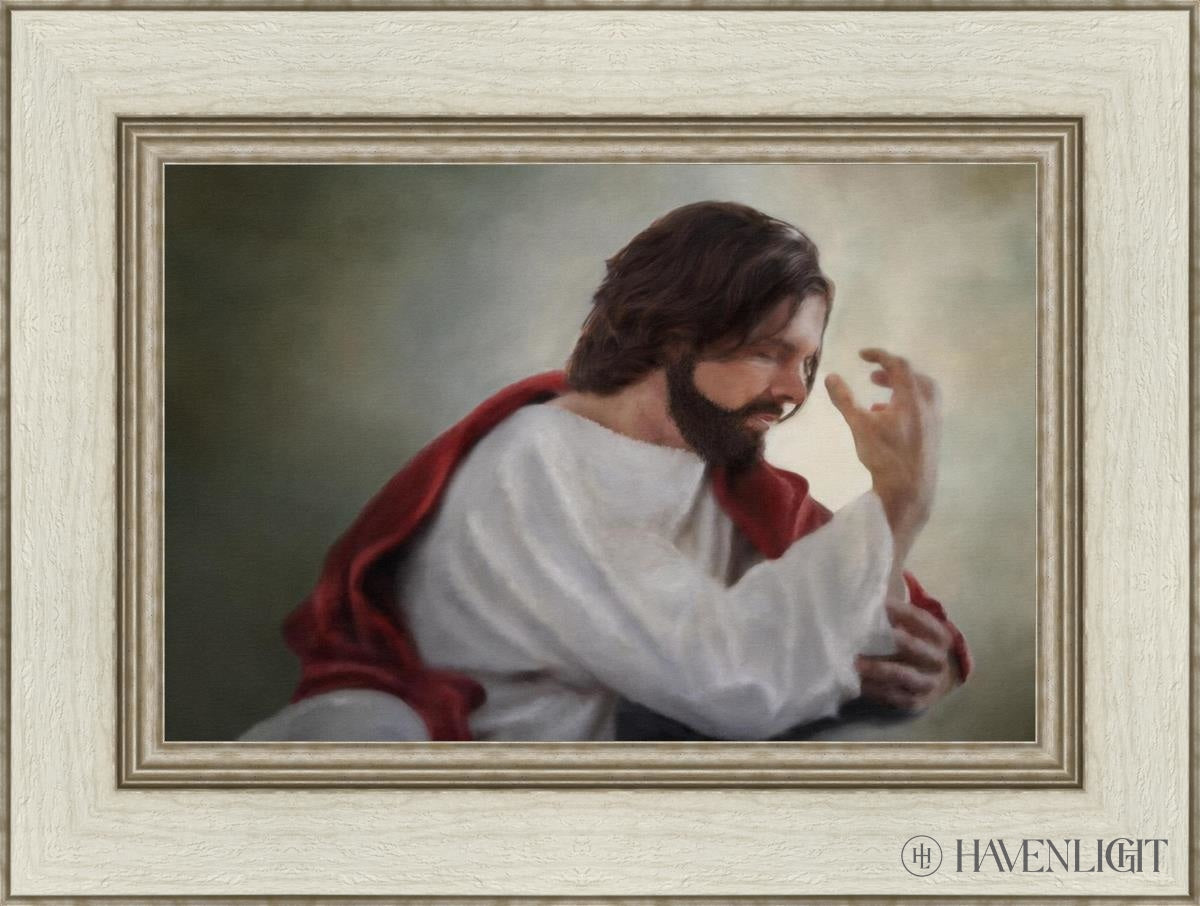 Abide With Me Open Edition Canvas / 18 X 12 Ivory 24 1/2 Art