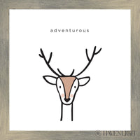 Adventurous Open Edition Print / 10 X Frame A 11 1/4 Art