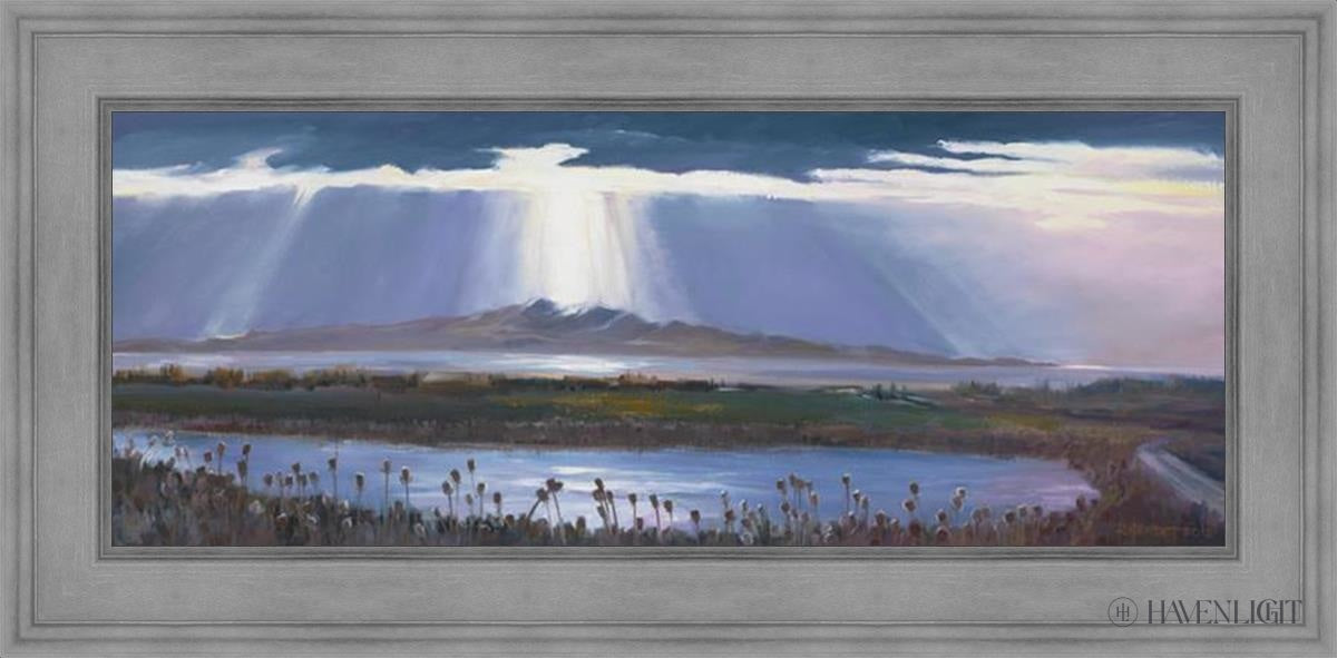 Antelope Island Open Edition Canvas / 40 X 15 3/4 Gray 47 23 1/2 Art
