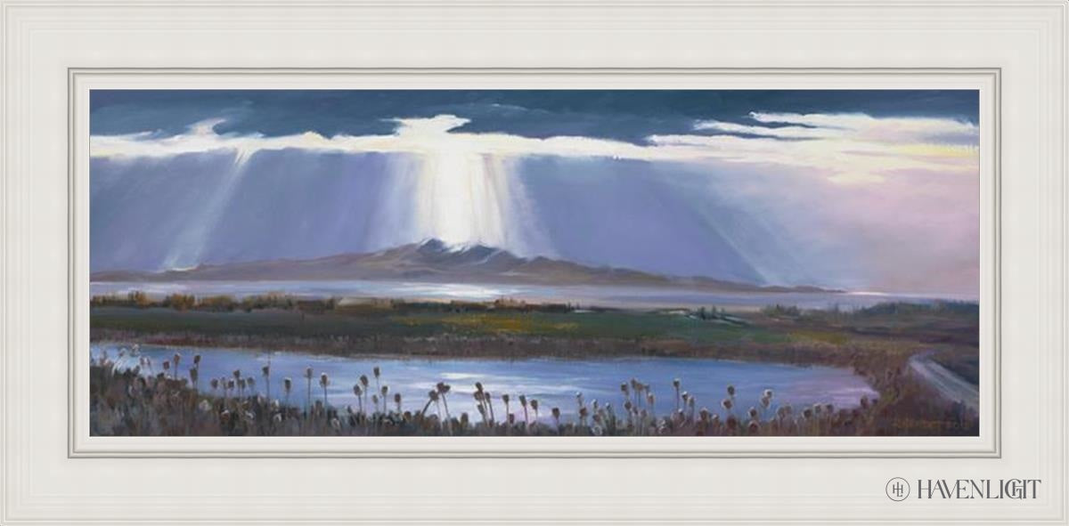 Antelope Island Open Edition Canvas / 40 X 15 3/4 White 47 23 1/2 Art