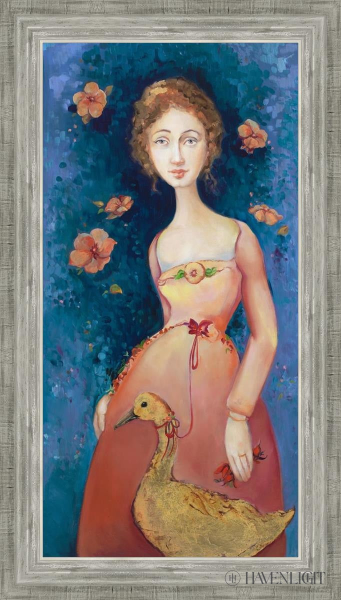 Aurelia (Golden) Open Edition Canvas / 15 X 30 Silver 19 3/4 34 Art