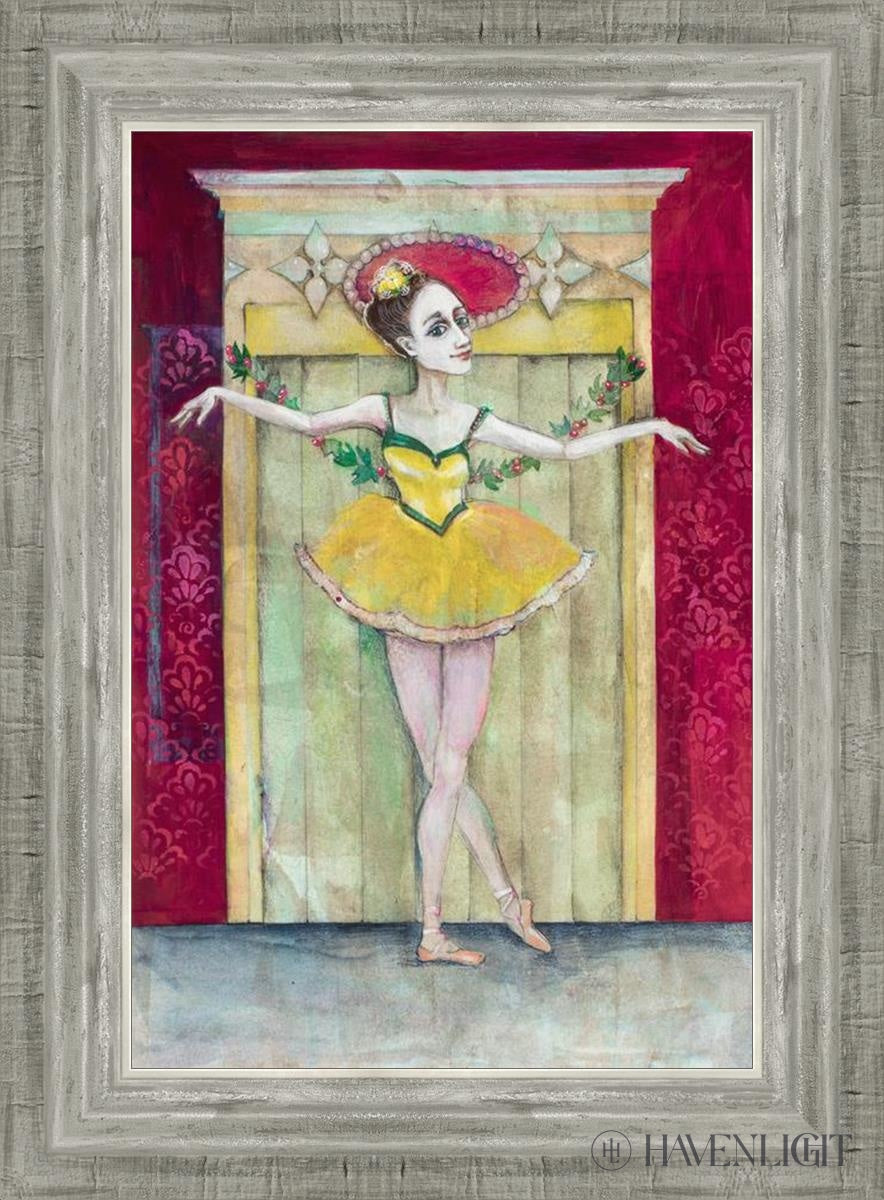 Ballerina Tutu Open Edition Canvas / 12 X 18 Silver 16 3/4 22 Art