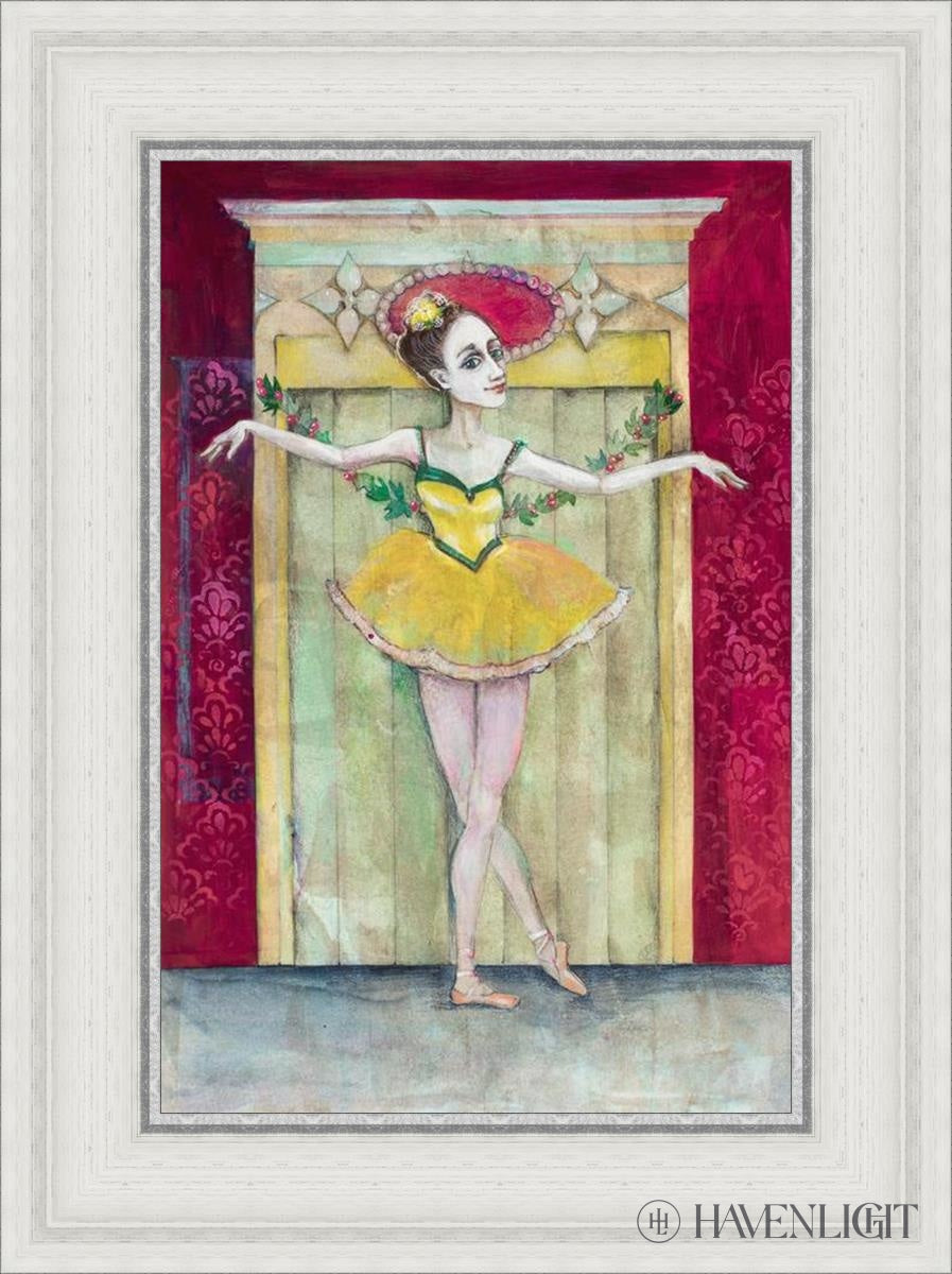 Ballerina Tutu Open Edition Canvas / 12 X 18 White 17 3/4 23 Art