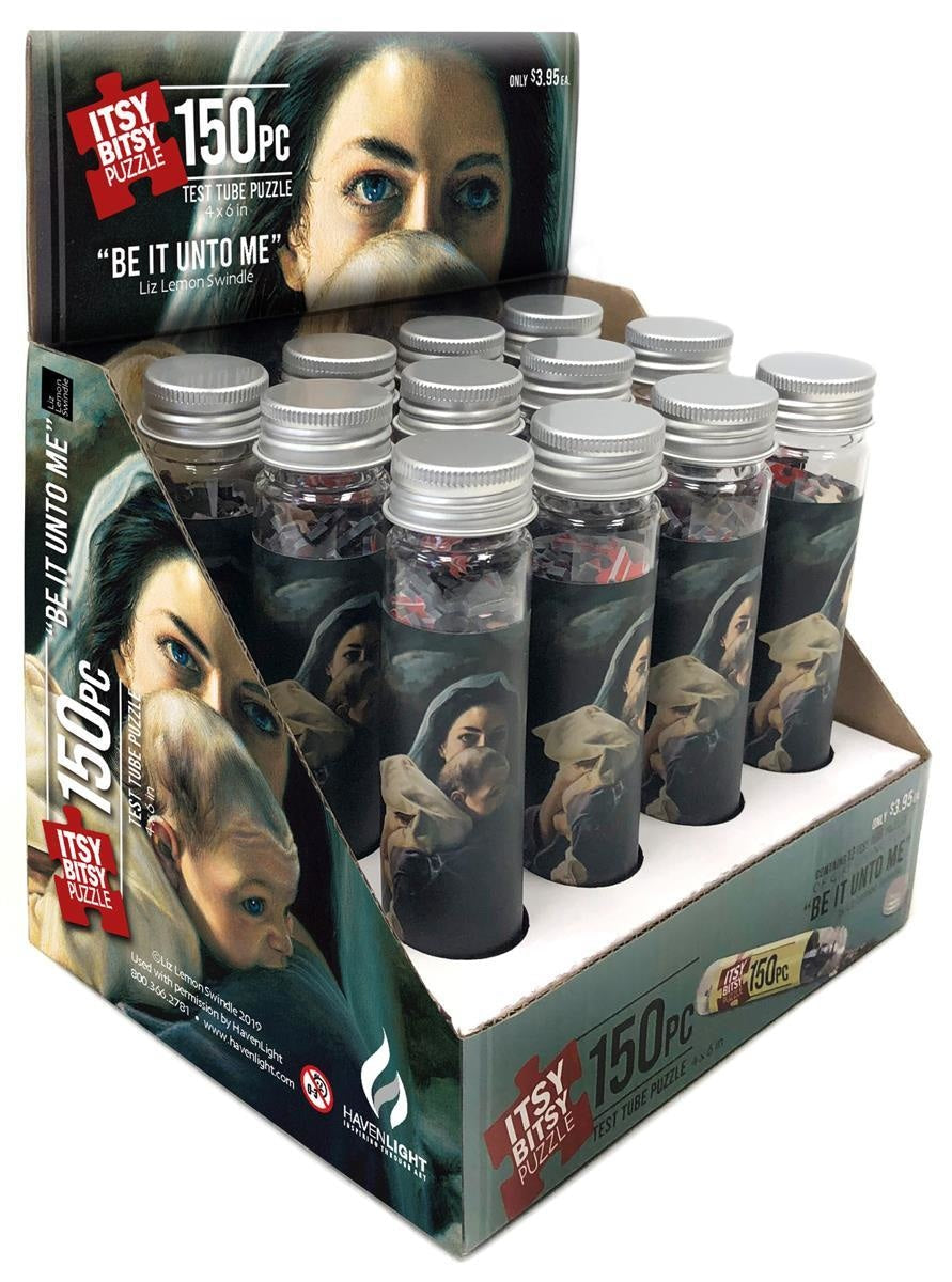 Be It Unto Me 12 Pack Test Tube Itsy Bitsy Puzzle