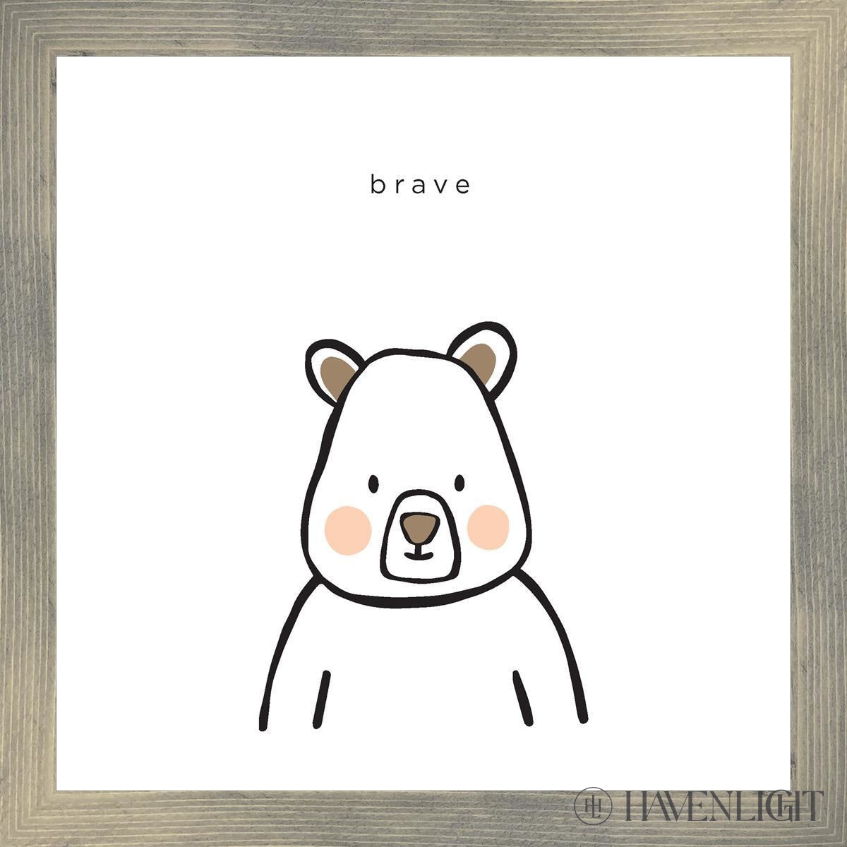 Brave Open Edition Print / 10 X Frame G 11 1/4 Art
