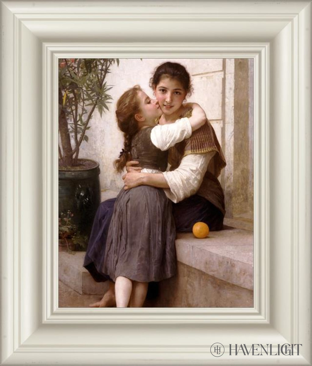 Calinerie....coaxing Open Edition Print / 11 X 14 Frame C 20 1/4 17 Art