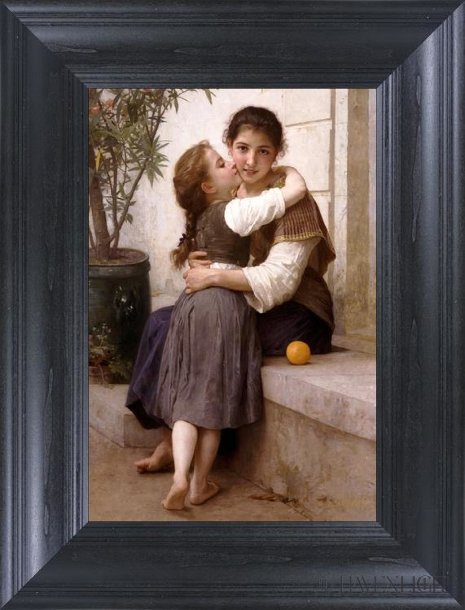 Calinerie....coaxing Open Edition Print / 14 X 21 Frame A 29 1/4 22 Art