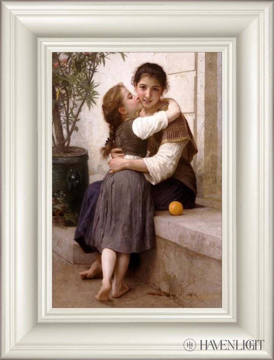 Calinerie....coaxing Open Edition Print / 14 X 21 Frame C 29 1/4 22 Art