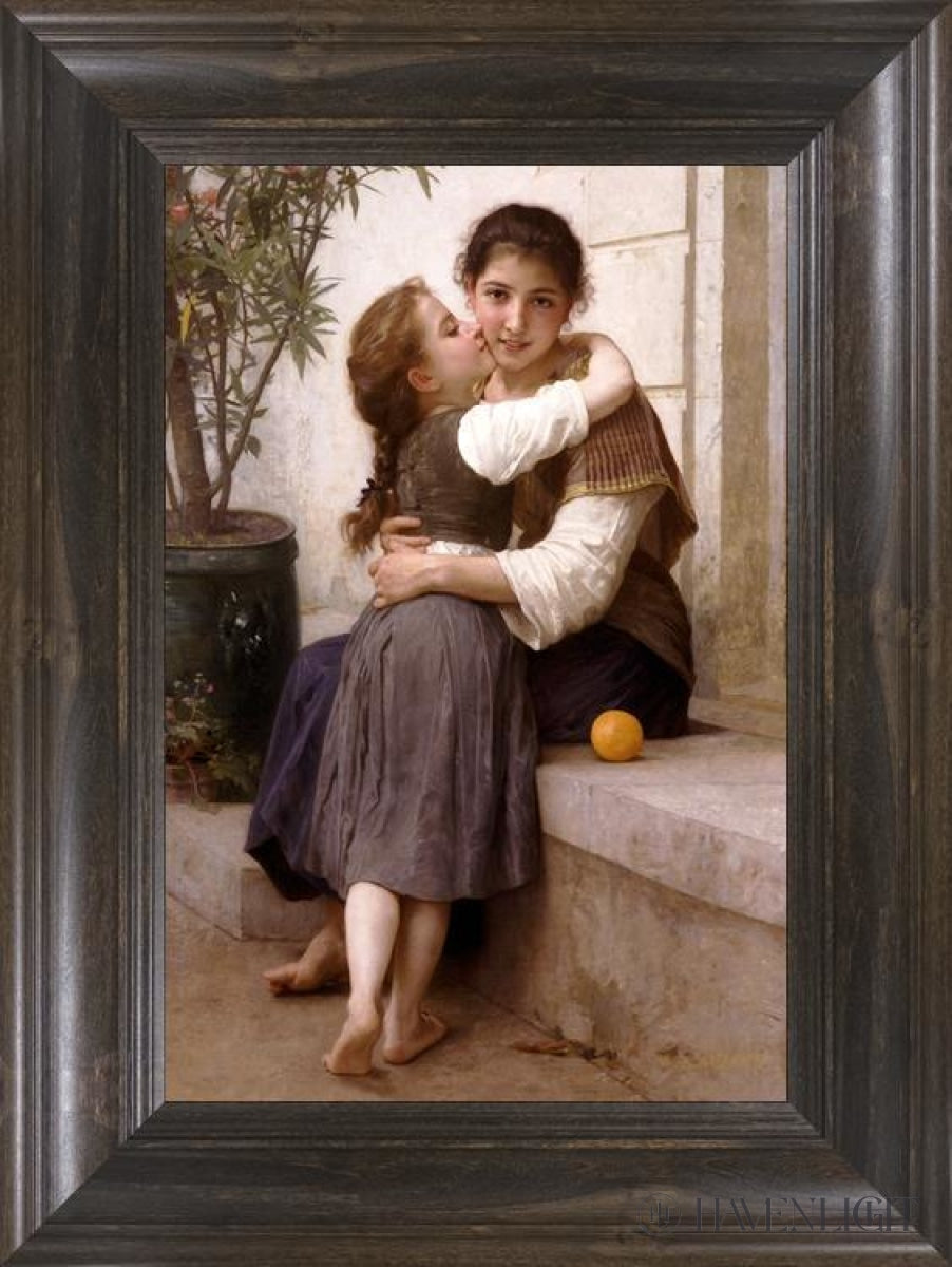 Calinerie....coaxing Open Edition Print / 20 X 30 Frame D 40 1/4 Art