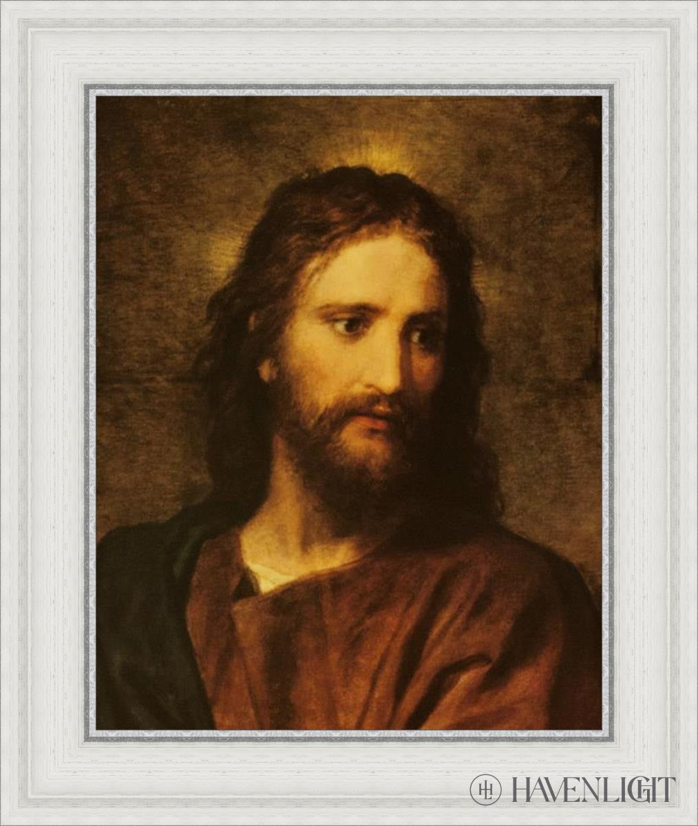 Christ At Thirty-Three Open Edition Canvas / 16 X 20 White 21 3/4 25 Art