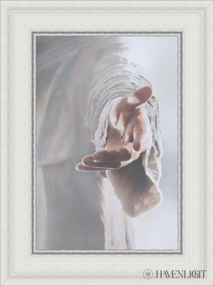 Christ Beckoning Open Edition Canvas / 12 X 18 White 17 3/4 23 Art