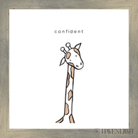 Confident Open Edition Print / 10 X Frame G 11 1/4 Art