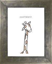 Confident Open Edition Print / 18 X 24 Frame G 25 1/4 31 Art