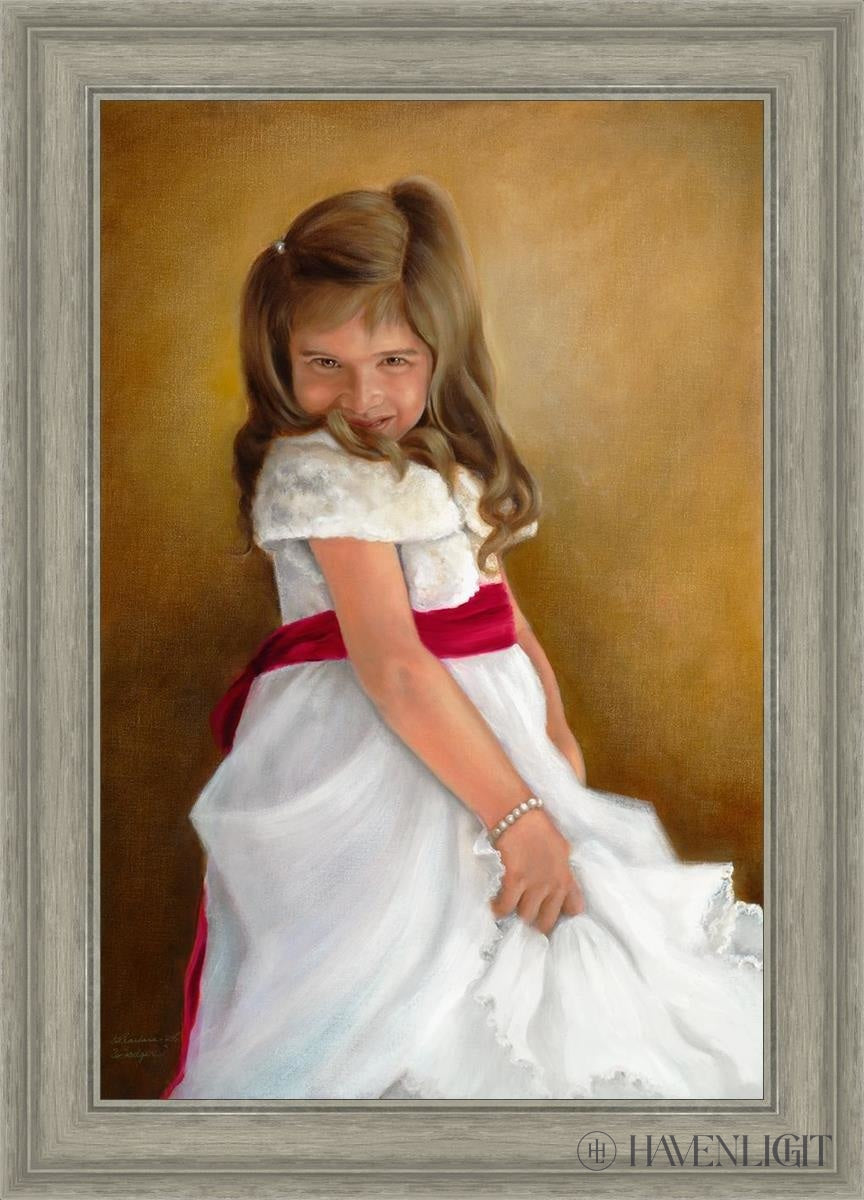 Daughter Of God Open Edition Canvas / 20 X 30 Gray 25 3/4 35 Art