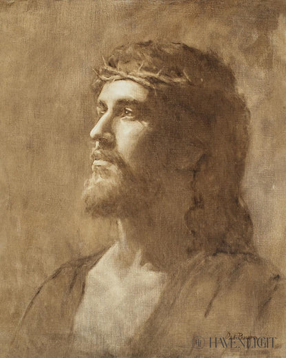 King Of Kings 16 X 20 Oil Wash On Canvas Original Painting