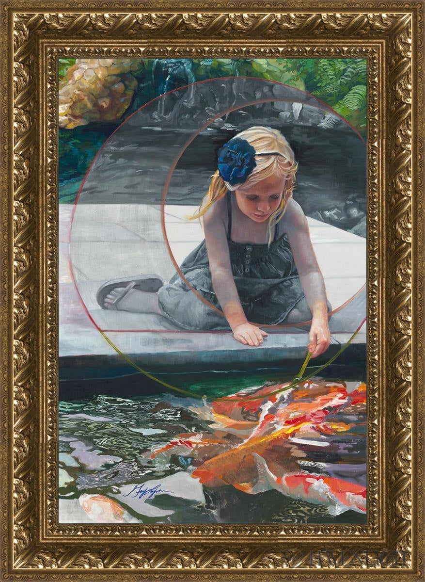 Dreamer Open Edition Canvas / 16 X 24 Gold 21 3/4 29 Art