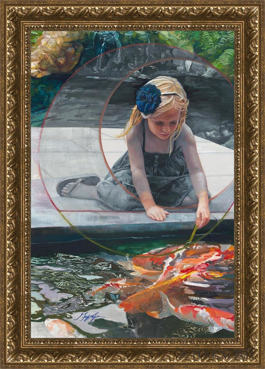 Dreamer Open Edition Canvas / 20 X 30 Gold 25 3/4 35 Art