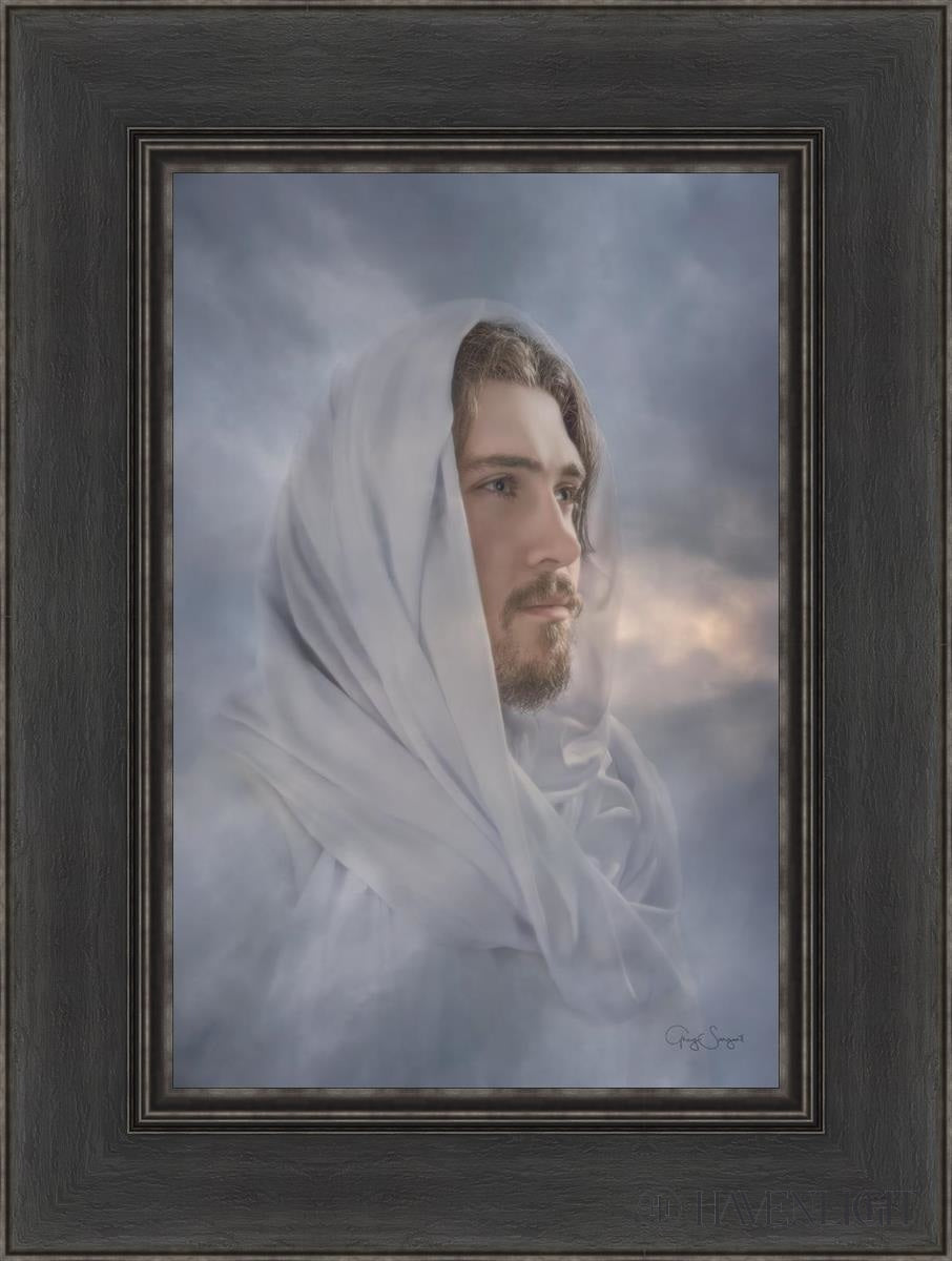 Eternal Christ Open Edition Canvas / 12 X 18 Black 1/2 24 Art