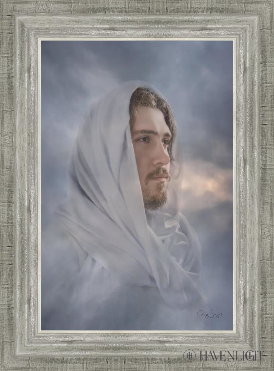 Eternal Christ Open Edition Canvas / 12 X 18 Silver 16 3/4 22 Art