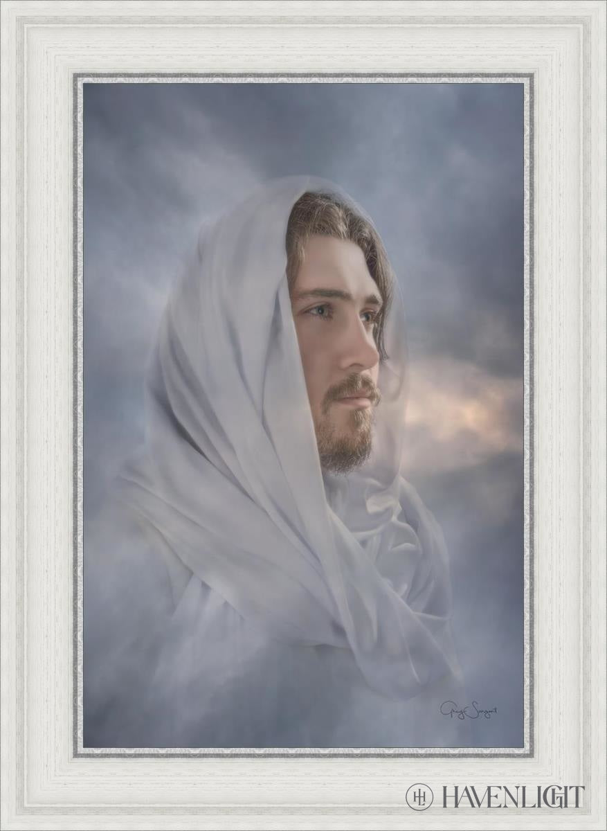 Eternal Christ Open Edition Canvas / 16 X 24 White 21 3/4 29 Art
