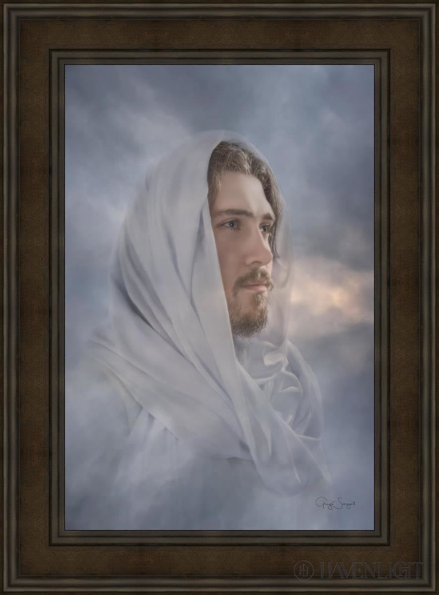 Eternal Christ Open Edition Canvas / 24 X 36 Brown 33 3/4 45 Art