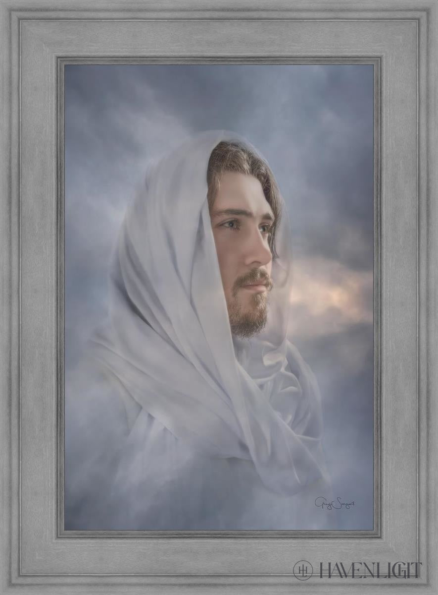 Eternal Christ Open Edition Canvas / 24 X 36 Gray 33 3/4 45 Art