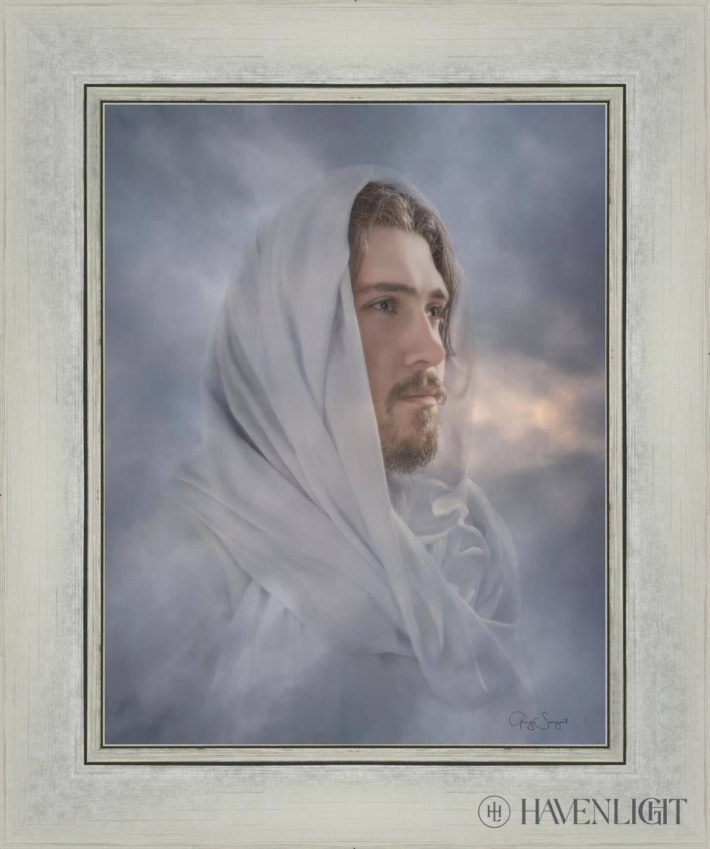 Eternal Christ Open Edition Print / 11 X 14 Silver 15 1/4 18 Art