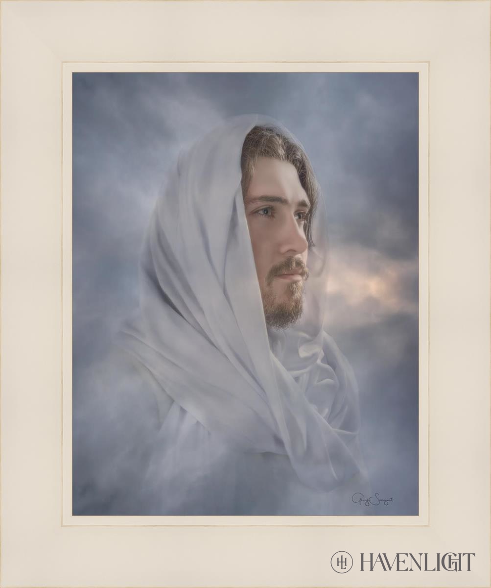 Eternal Christ Open Edition Print / 11 X 14 White 15 1/4 18 Art