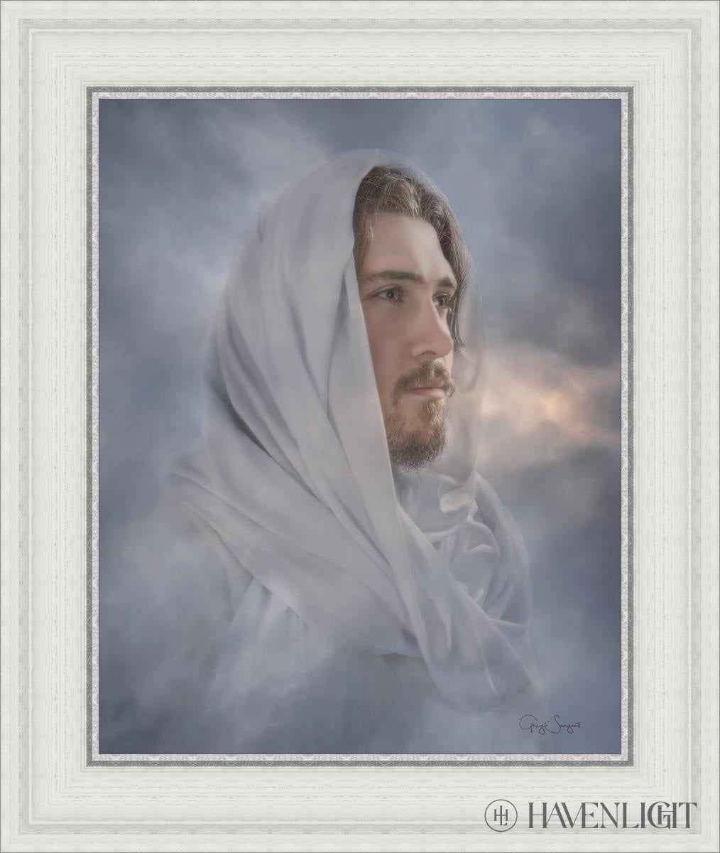 Eternal Christ Open Edition Print / 16 X 20 White 21 3/4 25 Art