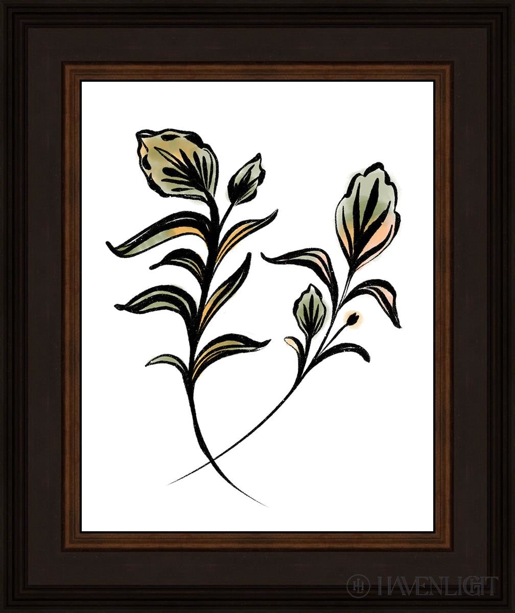 Flora Open Edition Print / 11 X 14 Brown 15 3/4 18 Art